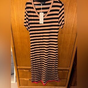 New medium striped dress
